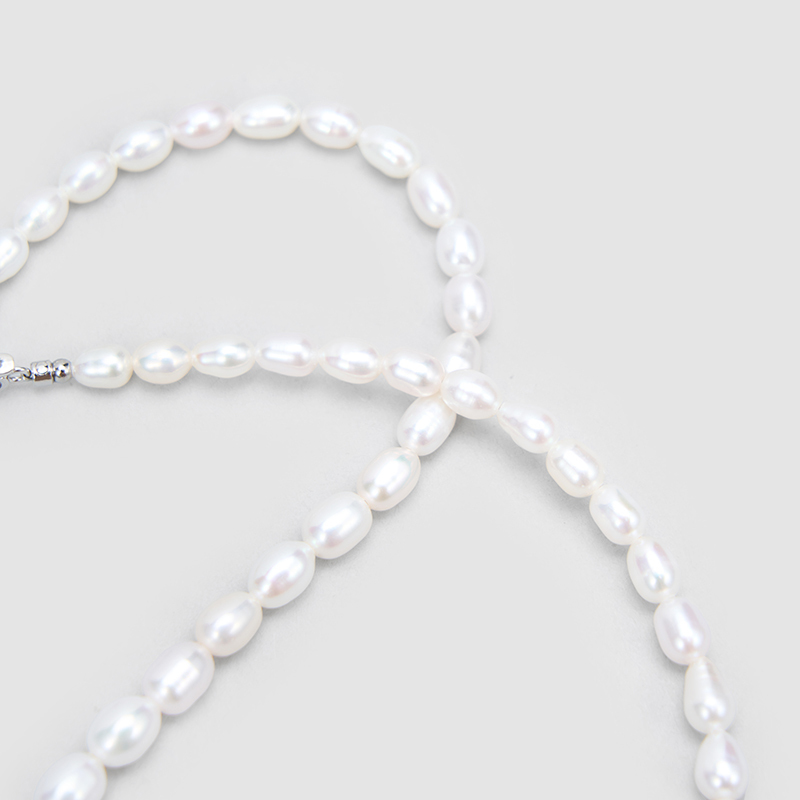 Original Handmade Natural Pearls collar chain by OHGG - OHGGRN24290