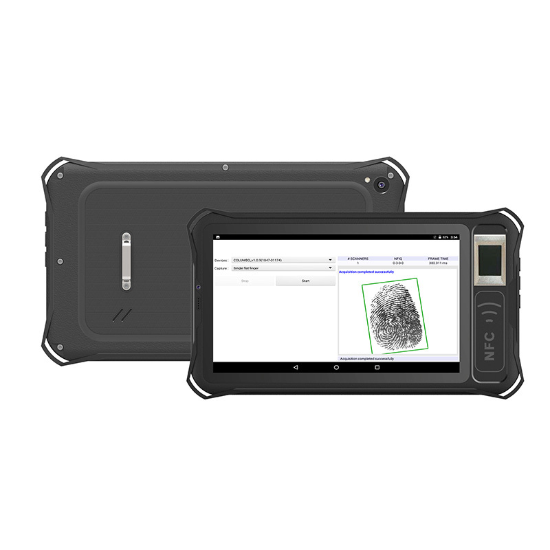 Rugged Biometric Tablet PC,K707-7 Inches Waterproof Rugged Tablet,Sunmeo