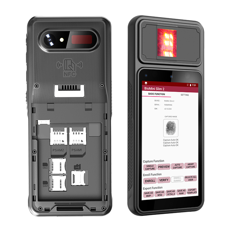 Rugged Biometric Tablet PC,F501-Biometric Fingerprint Scanner for Identity Verification,Sunmeo