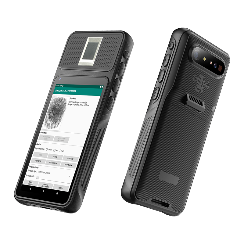 Rugged Biometric Tablet PC,F501-Handheld Biometric 1D/2D Scanner,Sunmeo