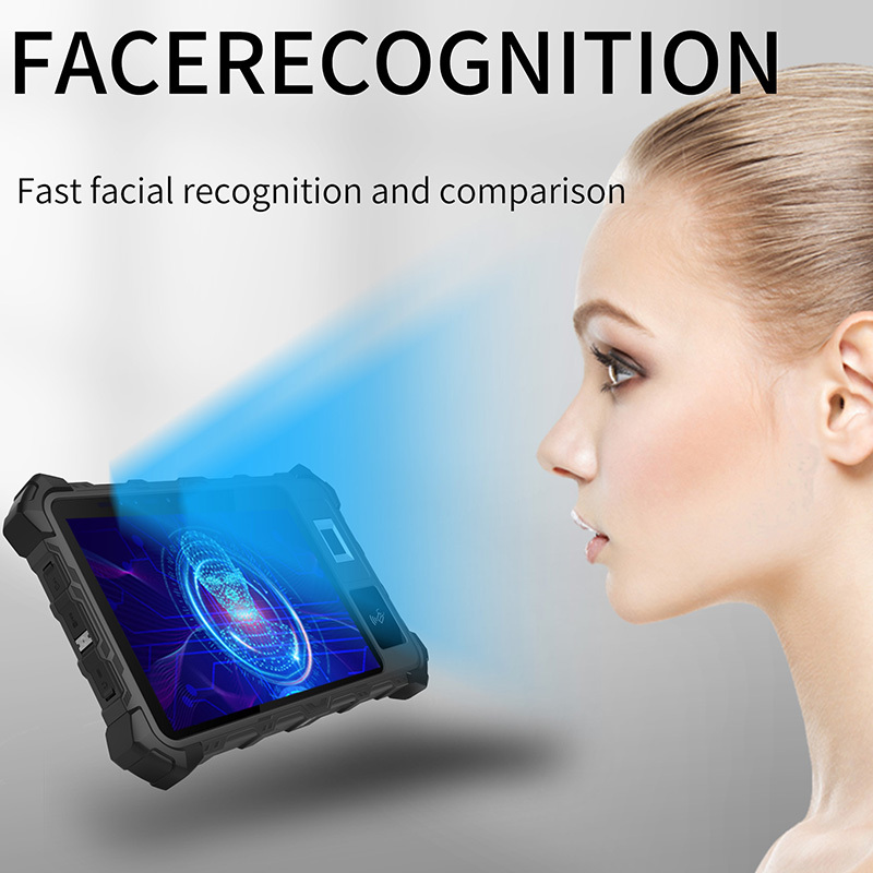 Rugged Biometric Tablet PC,F819-Android Tablet with Fingerprint for Secure ID Verification,Sunmeo