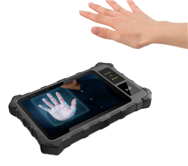 Rugged Biometric Tablet PC,F819-Facial Recognition and Palm Vein Terminal,Sunmeo