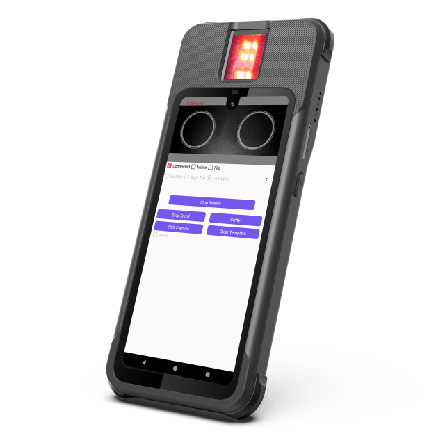 Rugged Biometric Tablet PC,F606-Android 14 Biometric Handheld Terminal for ID Verification,Sunmeo