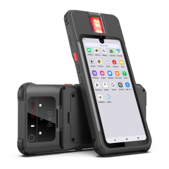 Rugged Biometric Tablet PC,F606 Plus-6 Inches Android 14 Handheld Biometric Terminal for Identity Verification,Sunmeo