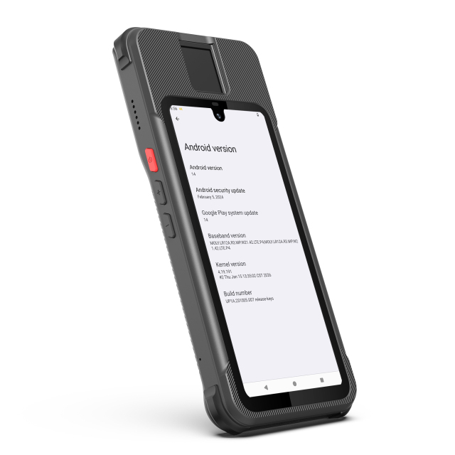 Rugged Biometric Tablet PC,F606 Plus-6 Inches Android 14 Handheld Biometric Terminal for Identity Verification,Sunmeo