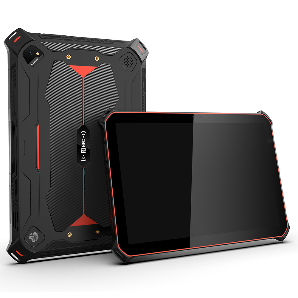 Rugged Biometric Tablet PC,IP68 Rugged Tablet MIL-STD-810H Certified | 10.1" Industrial Grade Tablet 8GB+128GB 8000mAh Ultra-Long Battery Life,Sunmeo