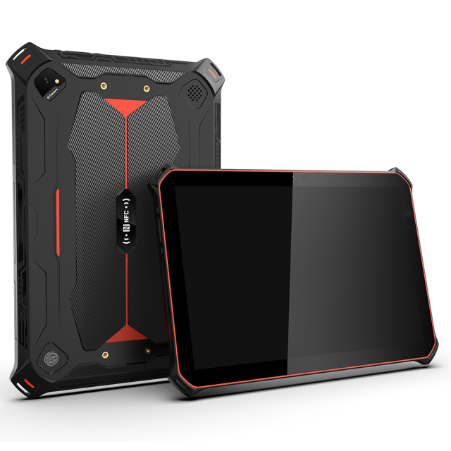Rugged Biometric Tablet PC,IP68 Rugged Tablet MIL-STD-810H Certified | 10.1" Industrial Grade Tablet 8GB+128GB 8000mAh Ultra-Long Battery Life,Sunmeo