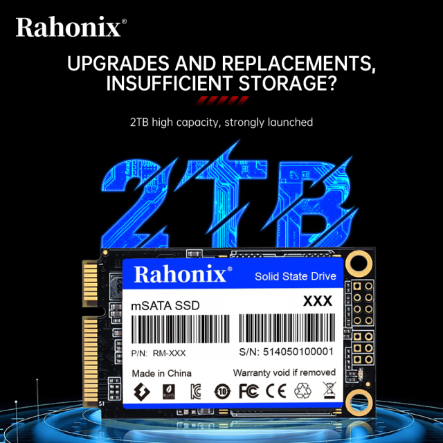 RM Series mSATA SSD, read speed up to 560MB/ssolid state drive