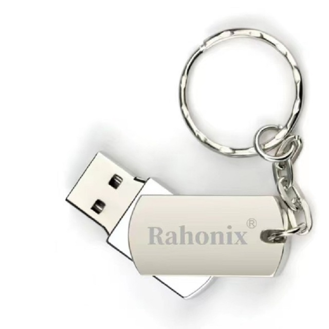 Rahonix 360° rotating metal USB drivesolid state drive