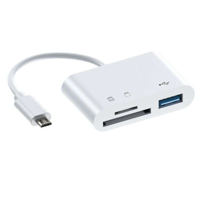 Rahonix Card Reader Type-C/Android/2-in-1 Multi functional OTG2.0 SD/TFU drivesolid state drive