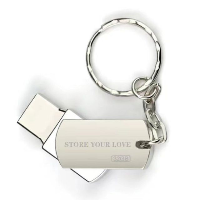 Rahonix 360° rotating metal USB drivesolid state drive