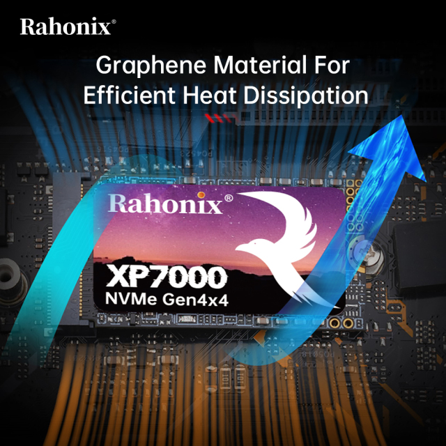 XP7000 Series M.2 NVMe 2242 PCIe4.0x4 SSD, read speed up to 7400MB/ssolid state drive
