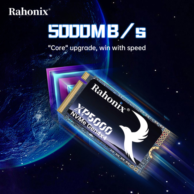 XP5000 Series M.2 NVMe 2242 PCIe4.0x4 SSD, read speed up to 5000MB/ssolid state drive