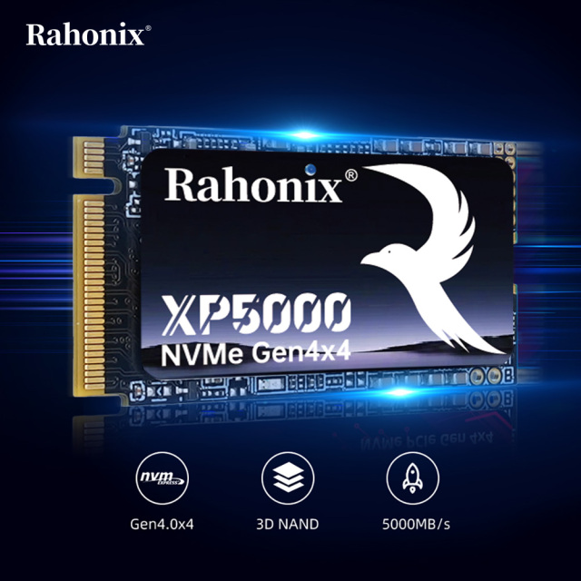 XP5000 Series M.2 NVMe 2242 PCIe4.0x4 SSD, read speed up to 5000MB/ssolid state drive