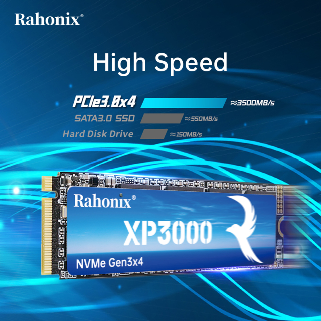 XP3000 Series M.2 NVMe 2280 PCIe3.0x4 SSD, read speed up to 3500MB/ssolid state drive