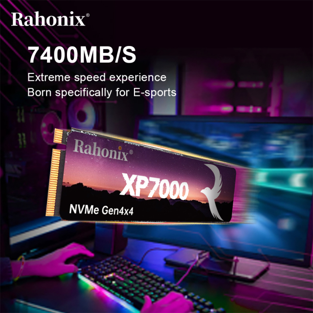 XP7000 Series M.2 NVMe 2280 PCIe4.0x4 SSD, read speed up to 7400MB/ssolid state drive