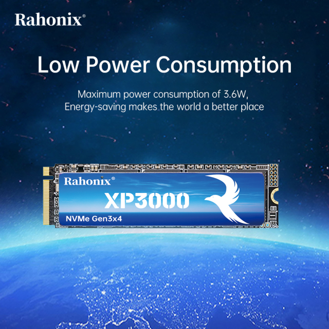 XP3000 Series M.2 NVMe 2280 PCIe3.0x4 SSD, read speed up to 3500MB/ssolid state drive