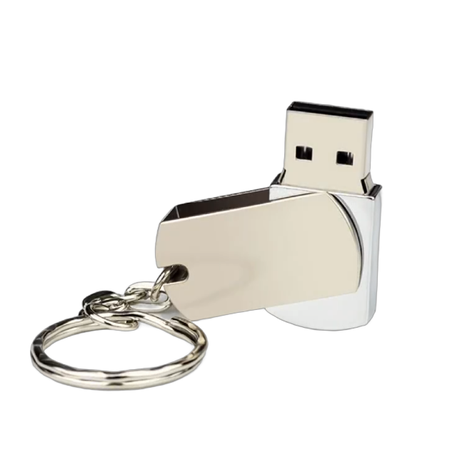 Rahonix 360° rotating metal USB drivesolid state drive