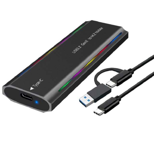 Rahonix TP07-L External Case for M.2 NVMe SSDsolid state drive