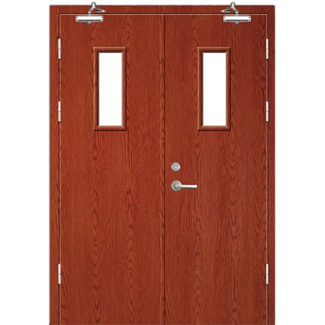 Steel And Wood Fire Door