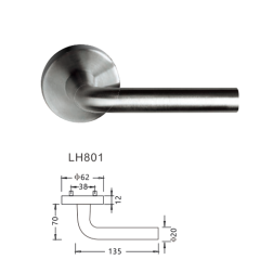 Fire door handle