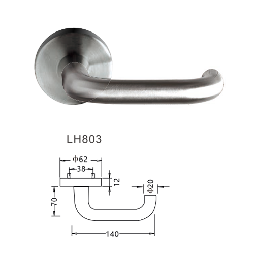 Fire door handle