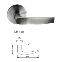 Fire door handle