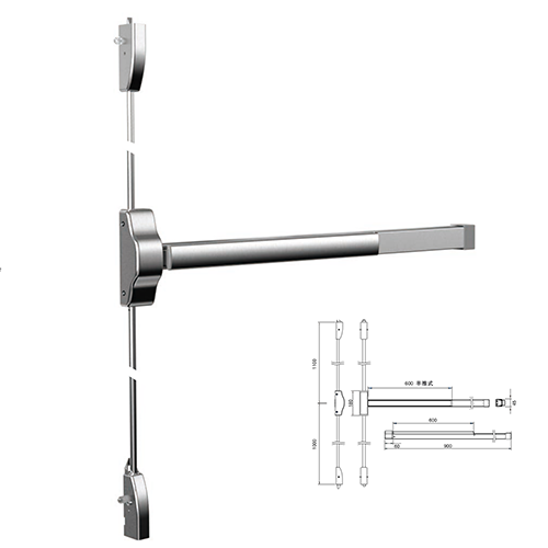 Emergency Escape Push Bar Lock