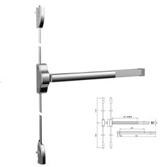 Emergency Escape Push Bar Lock