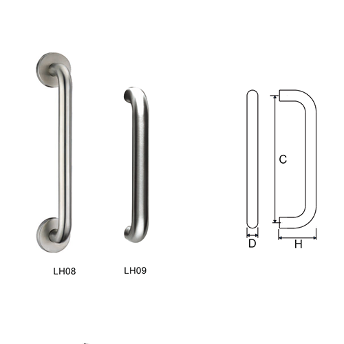Stainless Steel Handle Plate/Pusher Plate