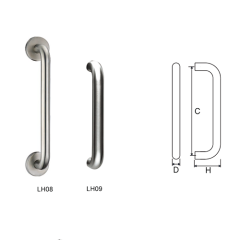 Stainless Steel Handle Plate/Pusher Plate