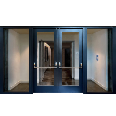 Stainless Steel Glass Fire Door