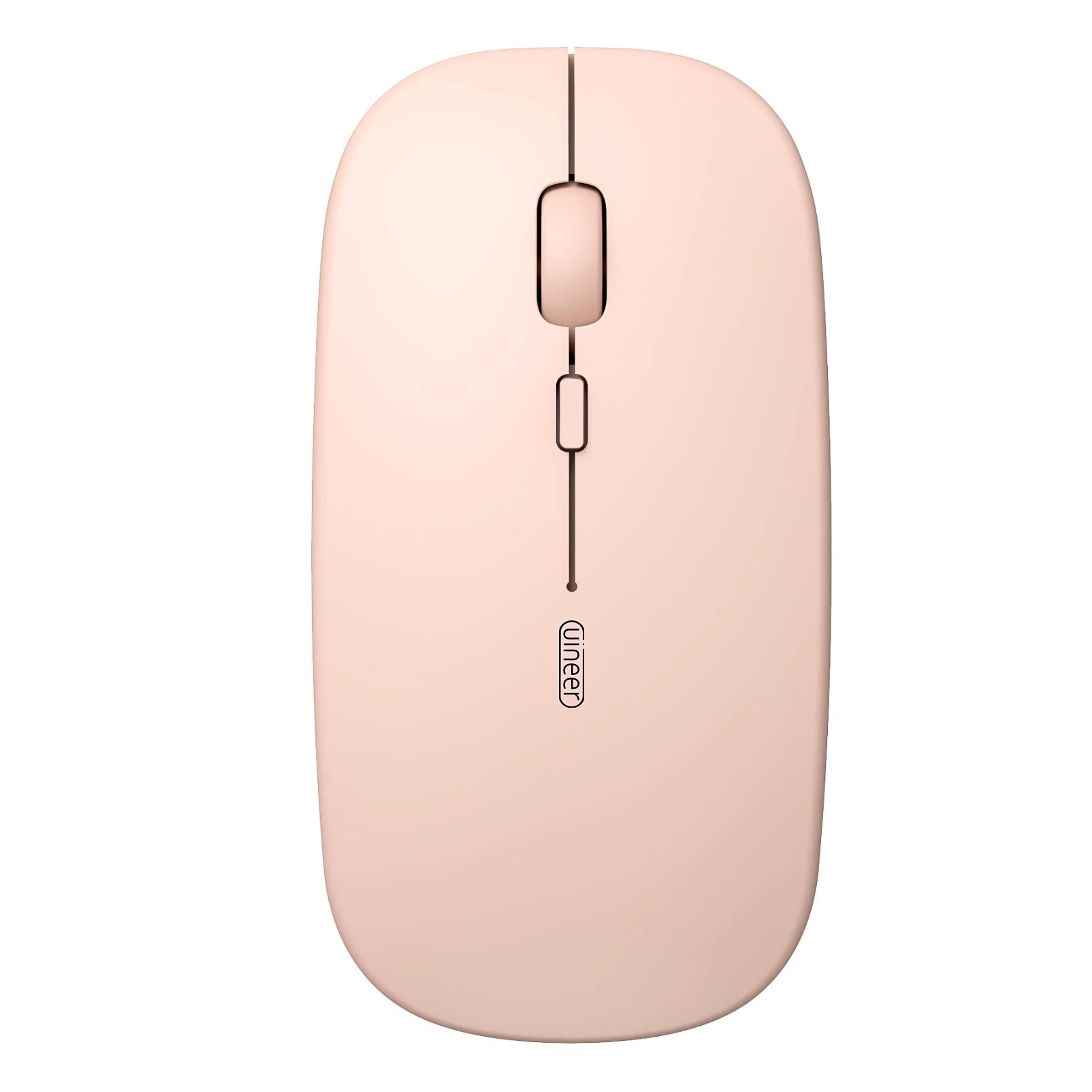 Wireless Bluetooth Mouse,Rechargeable Mouse(BT5.2 & 3.0) with Silent Click, 3-Level DPI Portable Mouse for Laptop, Computer(Silver)