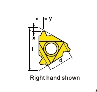 svart tools,Svart Hard Metal,Thread Turning lnserts Partial Profile 60° A60