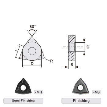 svart tools,Svart Kim loại cứng,Chèn tiện âm Chèn cacbua WNMG dụng cụ cắt CNC