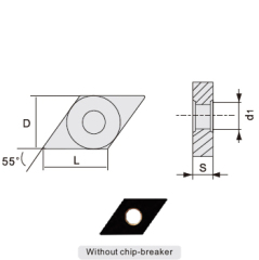 svart tools,Metallo duro nero,Inserti per tornitura negativa Inserti in metallo duro DNMA utensili da taglio CNC