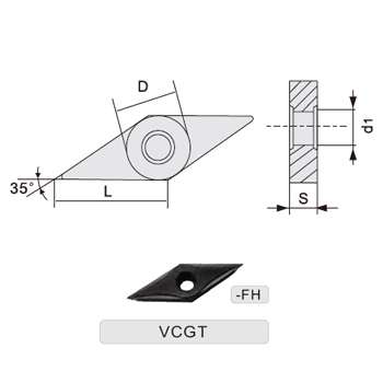 svart tools,Metallo duro nero,Inserti per tornitura positiva Inserti in metallo duro VCGT utensili da taglio CNC
