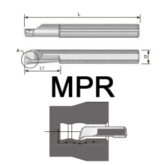 svart tools,Metallo duro nero,Profilatura e alesatura delle barre MPR con canale refrigerante