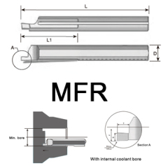 svart tools,สวาร์ทฮาร์ดเมทัล,MFR Bars Face Grooving-With Coolant Channel