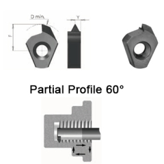 svart tools,スヴァルトハードメタル,部分プロファイル 60°