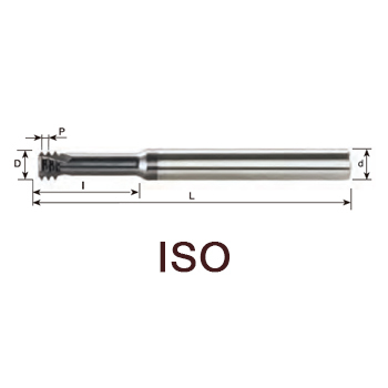 svart tools,Metallo duro nero,ISO Mill-thread metallo duro integrale per filettatura interna