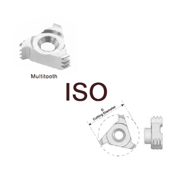 svart tools,Metallo duro nero,Inserti ISO Mill-Thread per la lavorazione di filettature profonde