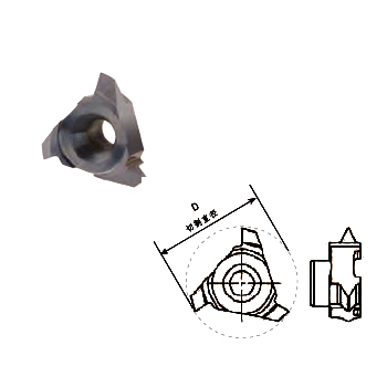 svart tools,스바르트 하드 메탈,Partial Profile 60° Mill-Thread inserts  for mahining deep threads