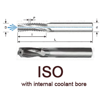 svart tools,Schwarzes Hard Metal,ISO Mill-thread solid carbide with internal coolant through the flutes for internal thread