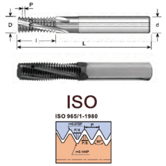 svart tools,Metallo duro nero,Filettatura ISO Mill-thread in metallo duro integrale con refrigerante interno attraverso le scanalature per filettatura interna