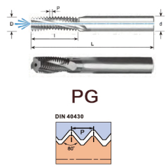 svart tools,Svart Kim loại cứng,Dao cắt ren ngoài và ren trong bằng hợp kim cứng PG Mill-thread