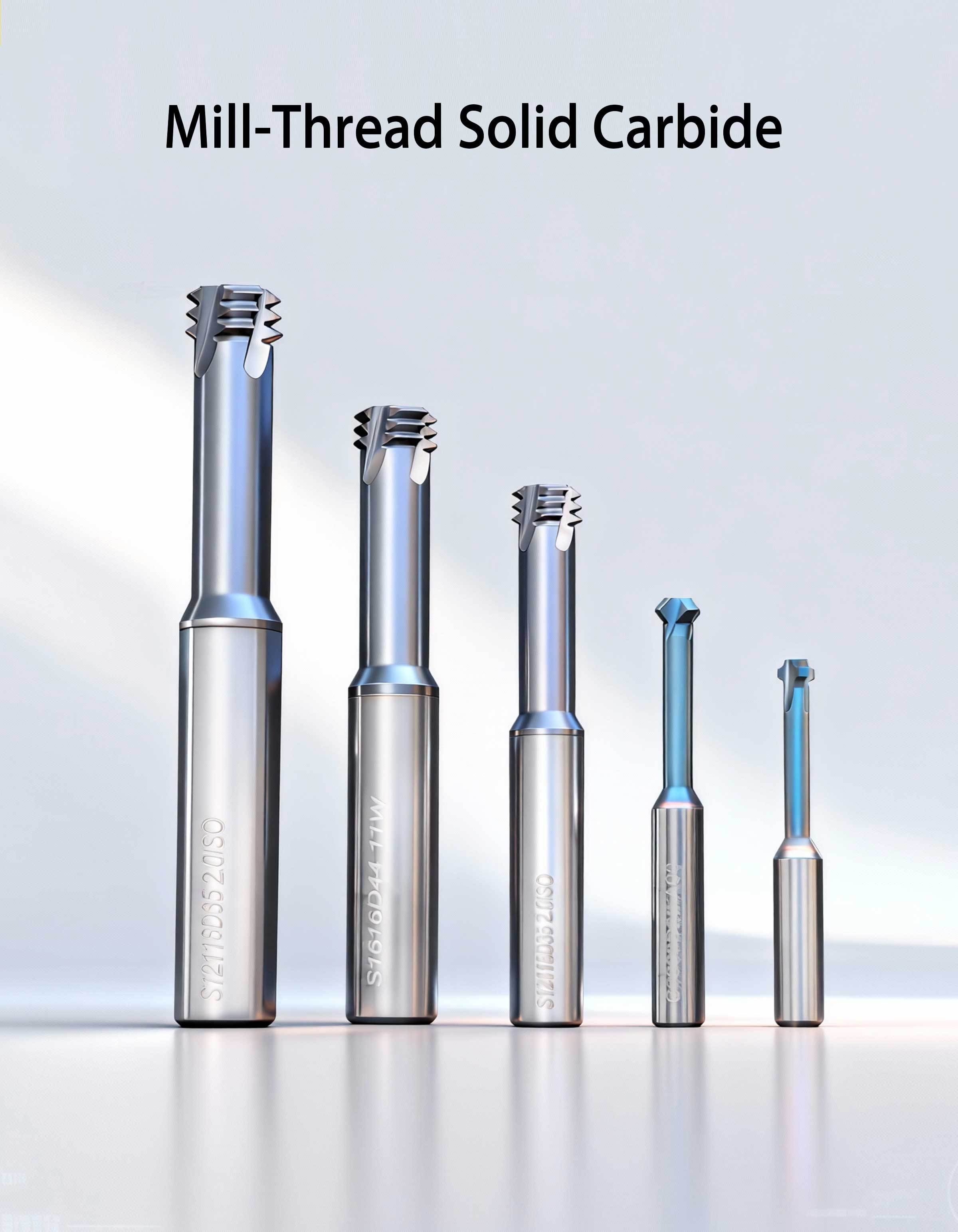 svart tools,Métal dur noir,Svart Mill Thread Solid Carbide CNC cutting tools