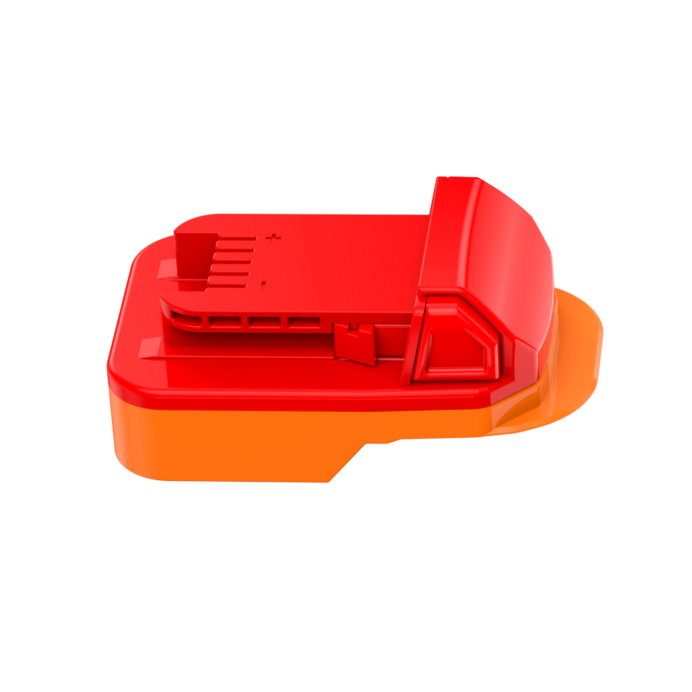 1 Adapter for Ridgid 18V Batteries to Power Milwaukee M18 Tools - No Charging Function, Adapter Only, Battery and Tool Not Included