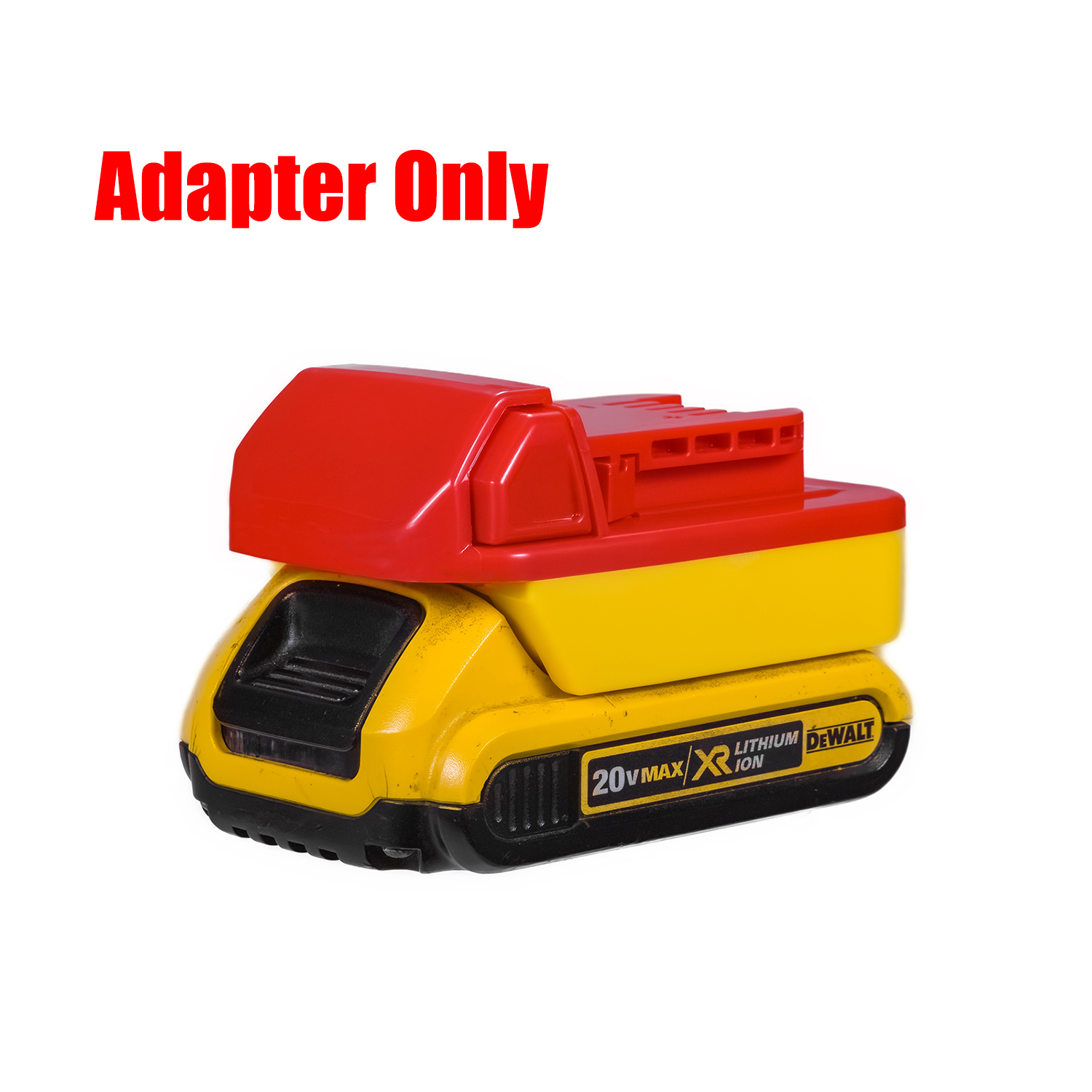 1 Adapter for DeWalt 20v Batteries to Power Milwaukee M18 Tools - No Charging Function, Adapter Only, Battery and Tool Not Included
