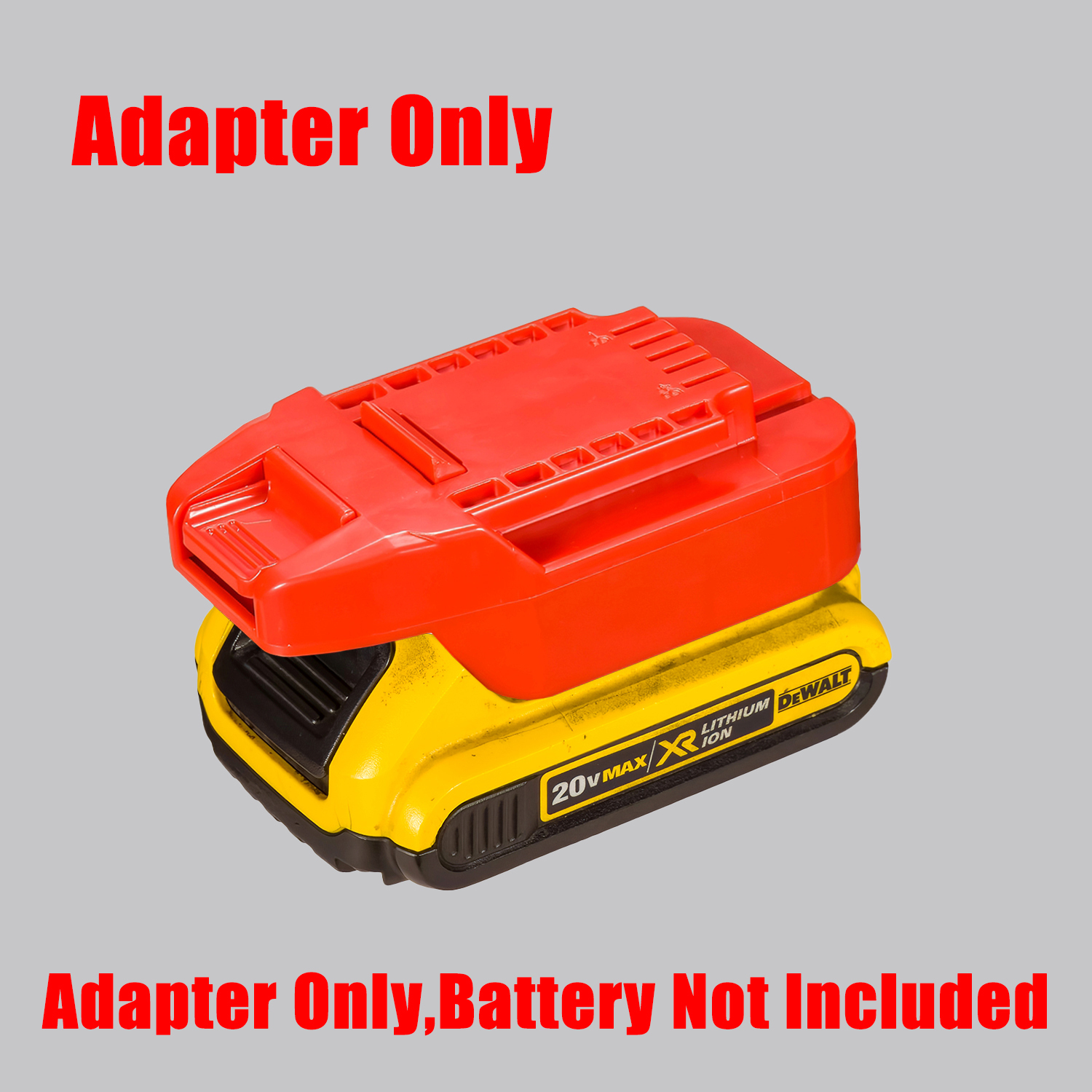 1 Adapter for DeWalt 20v Batteries to Power Bauer 20v Tools - No Charging Function, Adapter Only, Battery and Tool Not Included